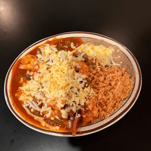 Shrimp Rancheros.