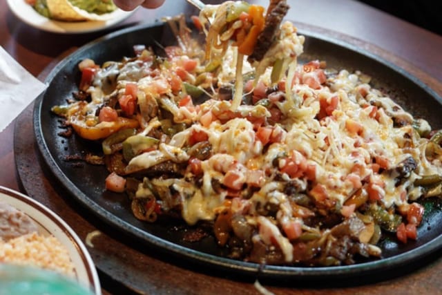 Trio Fajitas.