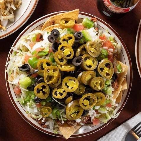 Large Super Nachos.